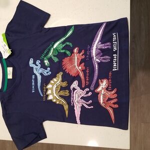 Kids 5T Dinosaur Graphic Cotton Tee New